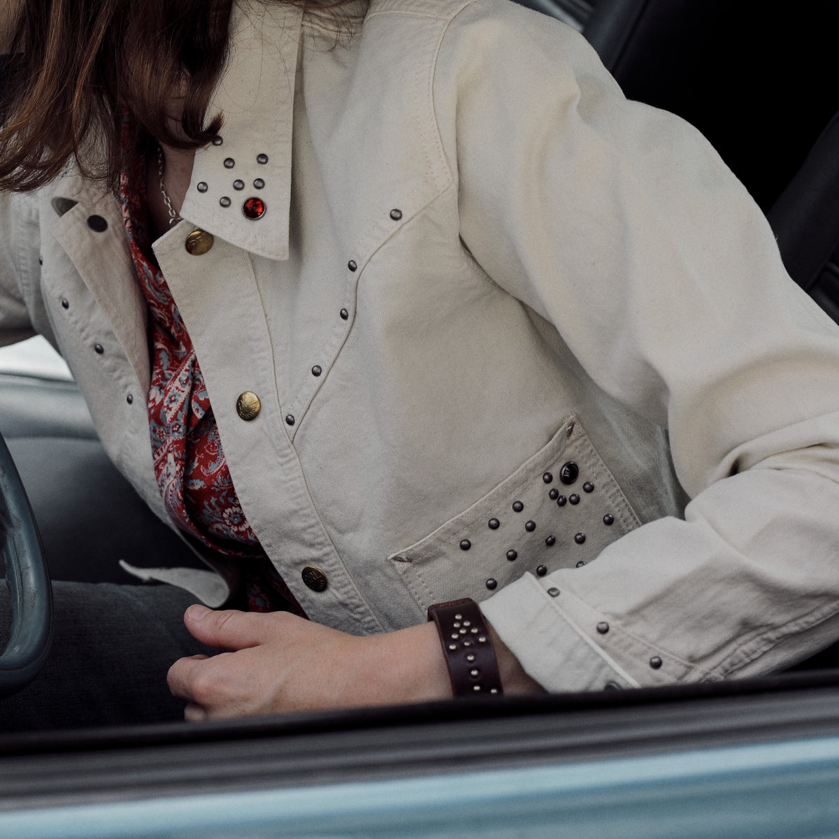 Double RL Ladies Ida Unlined Trucker Jacket