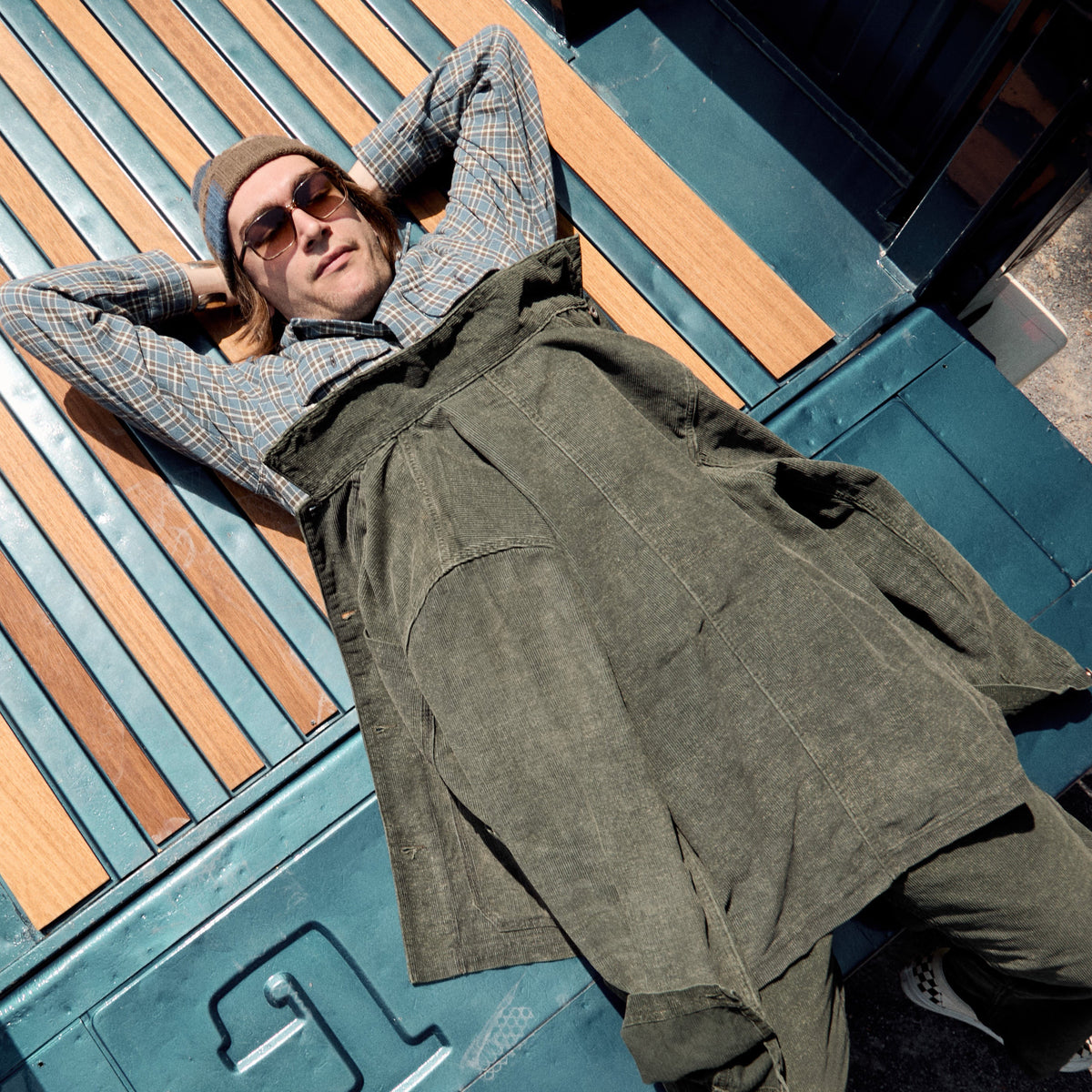 Double RL Corduroy Shirt Jacket