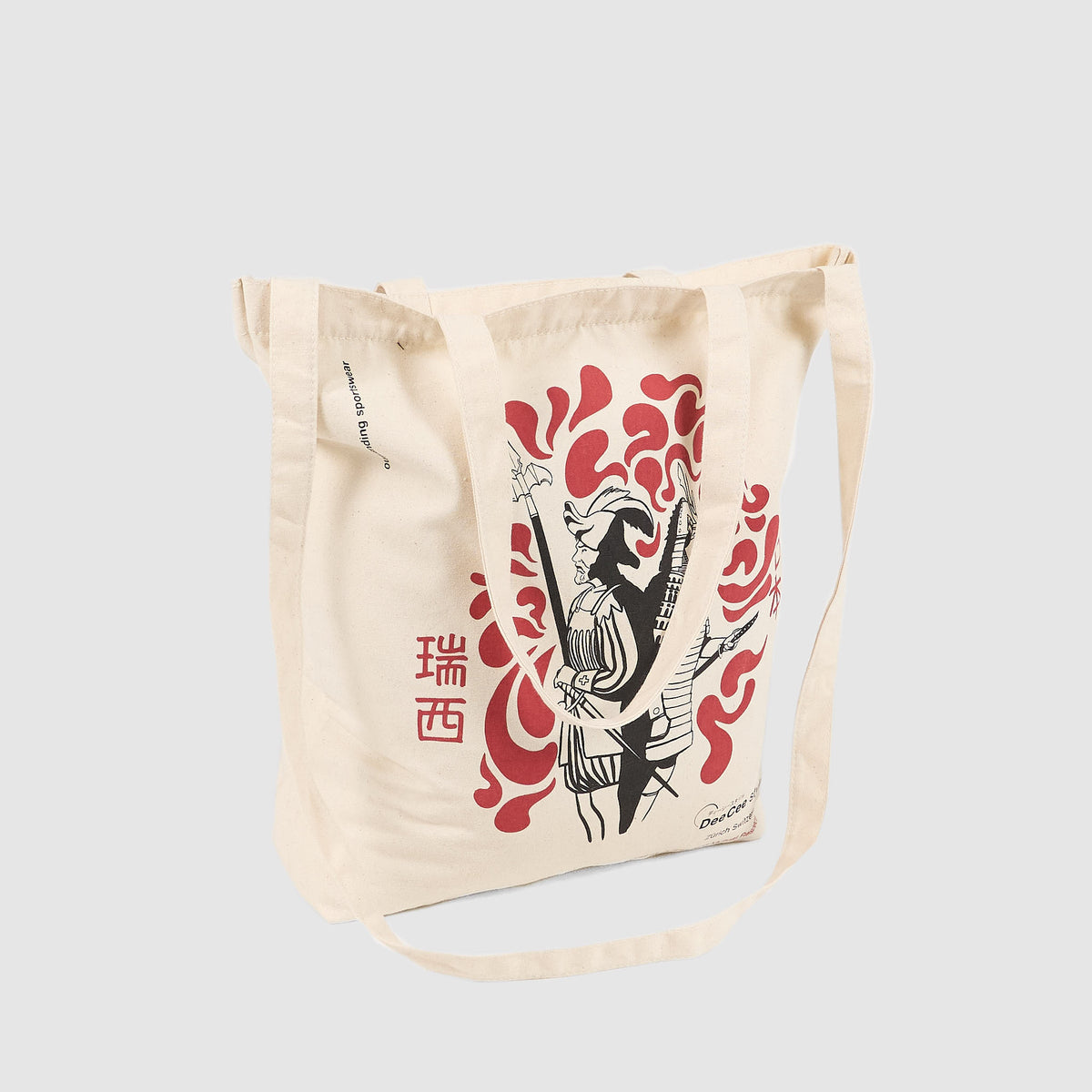 DeeCee style Samurai x Reisläufer Cotton Tote Bag