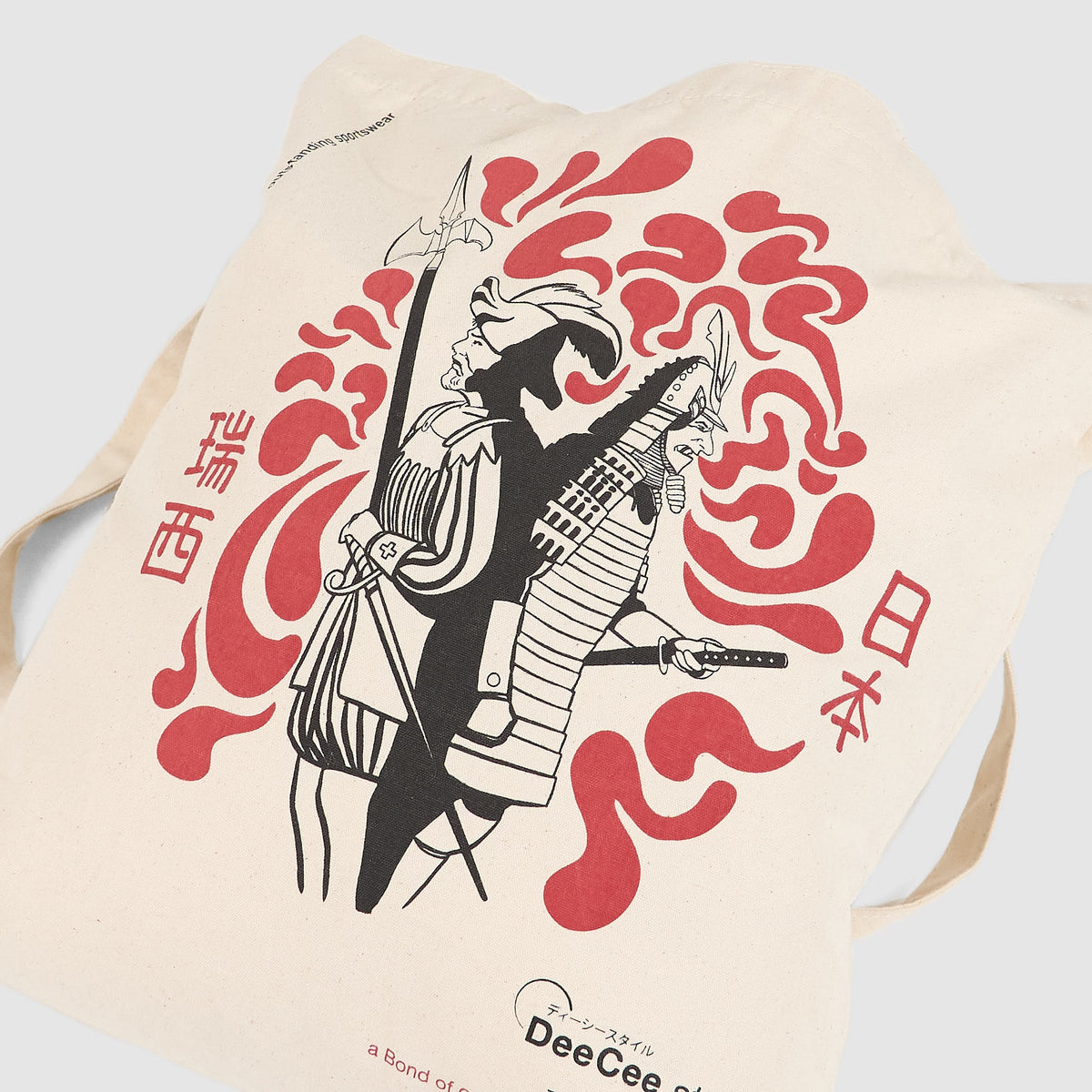 DeeCee style Samurai x Reisläufer Cotton Tote Bag