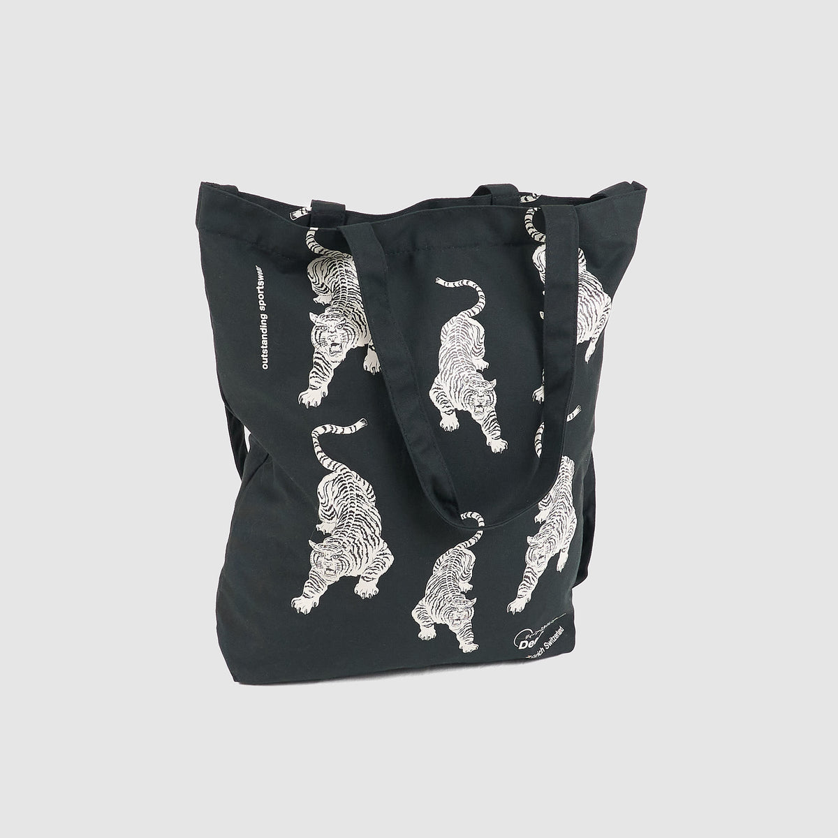 DeeCee Style Crouching Tiger Cotton Tote Bag