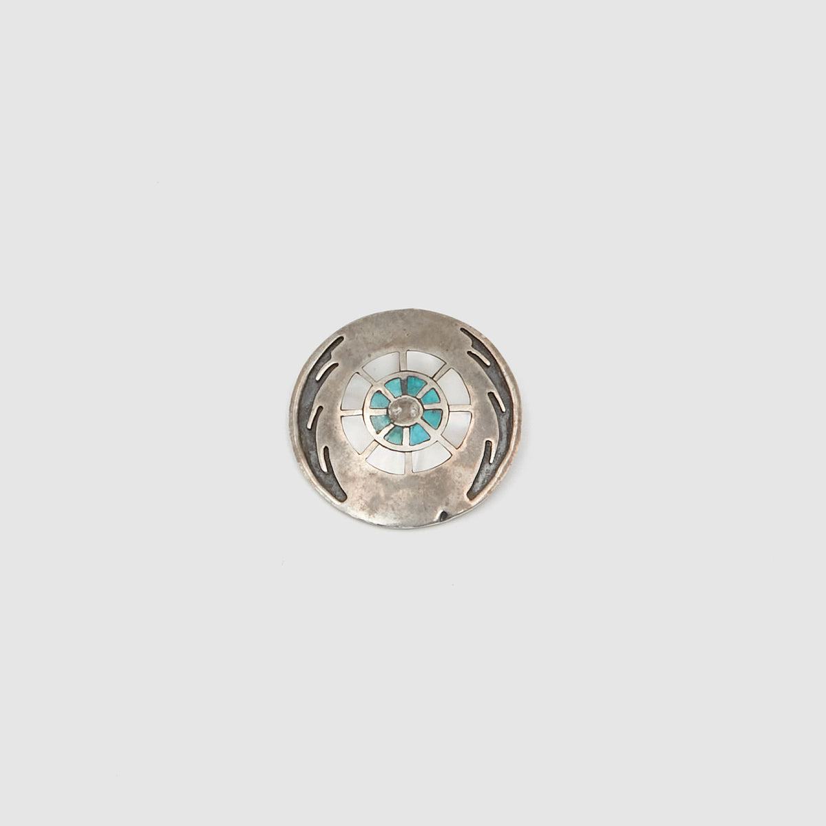 Vintage Jewelry Zuni Pendant Brooch