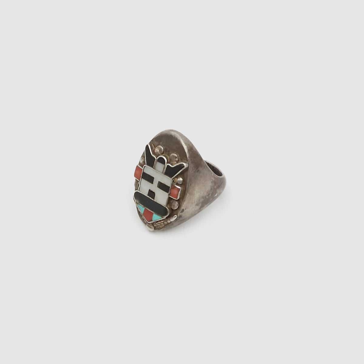 Vintage Jewelry Zuni Kachina Ring