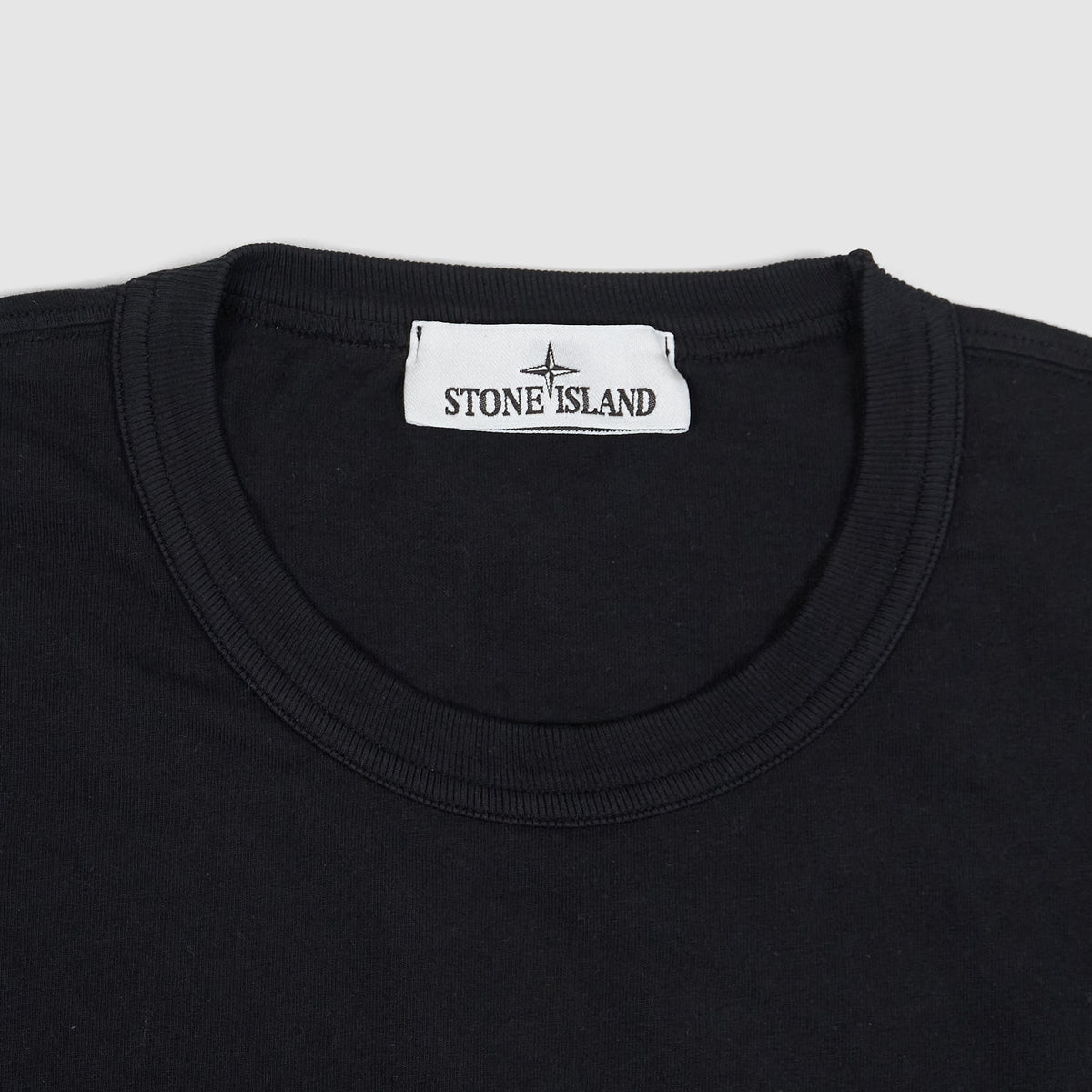 Stone Island Crew Neck Big Pocket Small Logo T-Shirt
