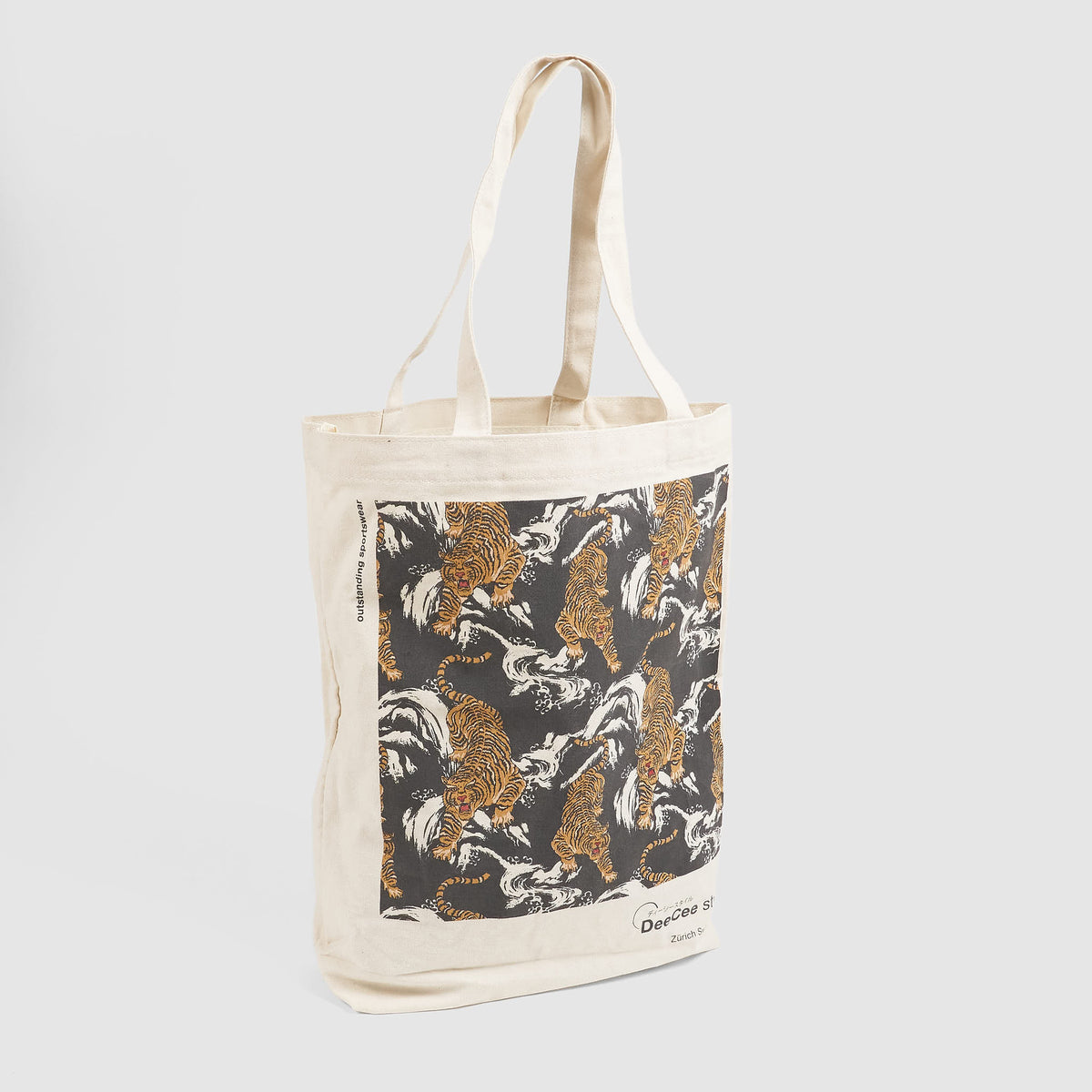 DeeCee Style Tiger Cotton Tote Bag