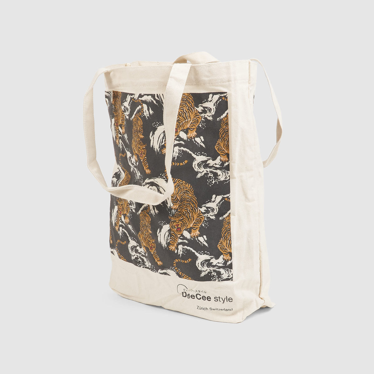 DeeCee Style Tiger Cotton Tote Bag