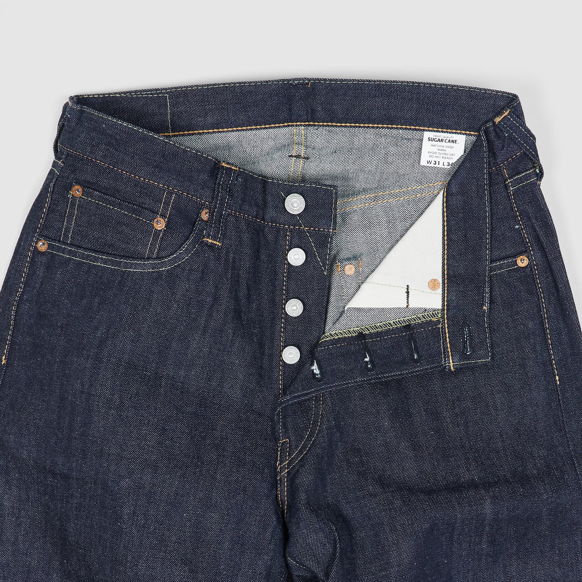 Sugar Cane 1947 Classic Straight Denim Jeans