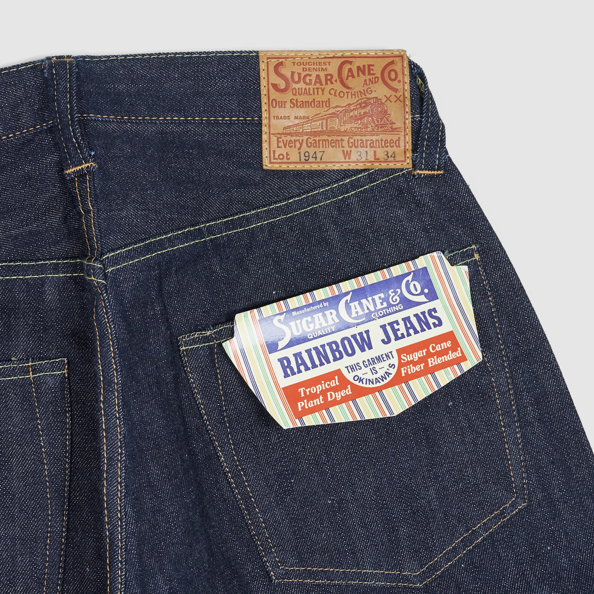 Sugar Cane 1947 Classic Straight Denim Jeans