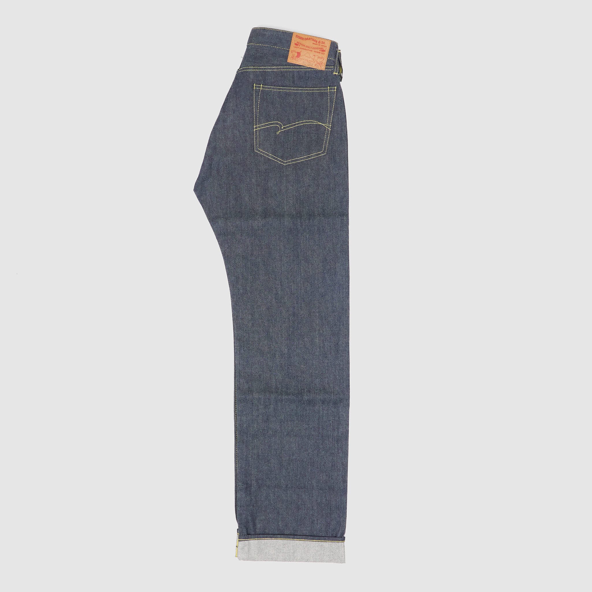 Studio D'Artisan Original Loose Fitted 5 Pocket Denim Selvage