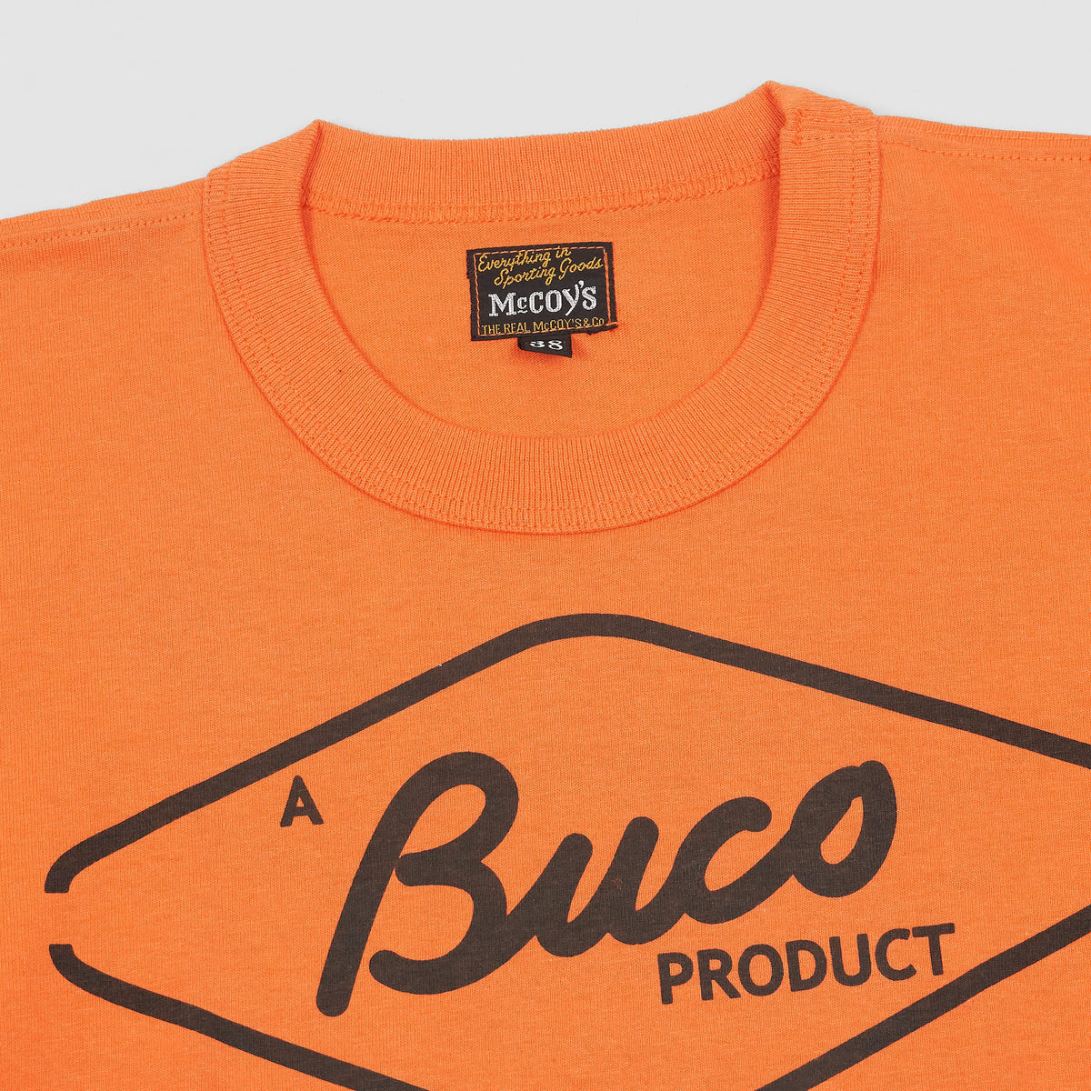The Real McCoy&#39;s Buco «Engineers» Short Sleeve Crew Neck T-Shirt