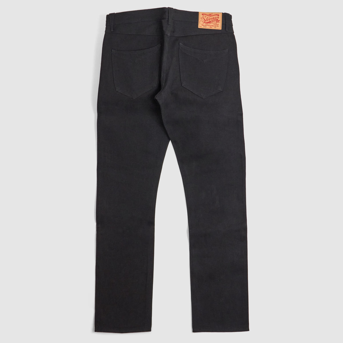 Stevenson Overall CO. Black Denim Western Denim Jeans
