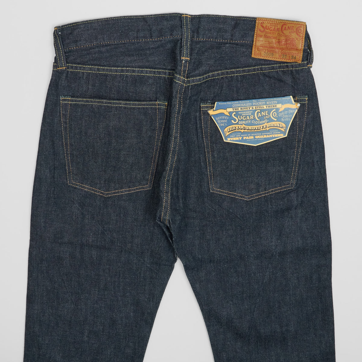 Sugar Cane Standard Straight Selvage Denim Jeans