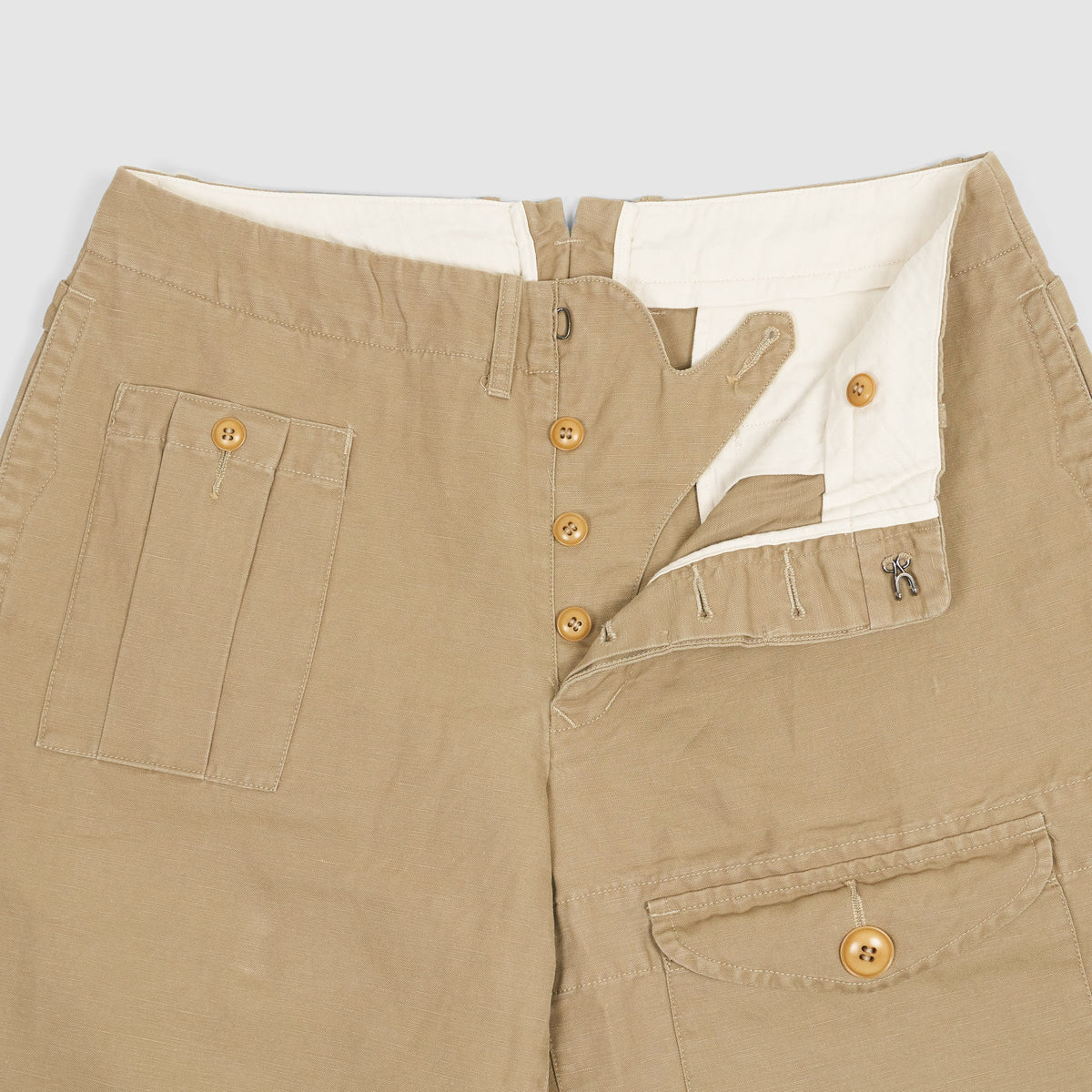 Haversack Linen/Cotton Military Cargo Chino Pants