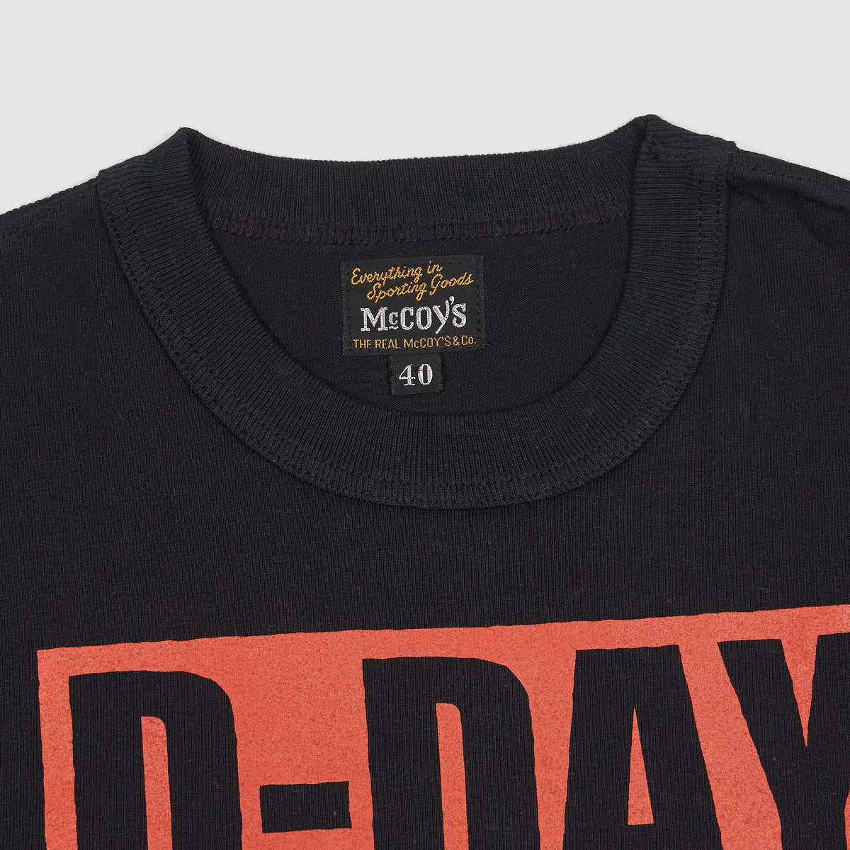 The Real McCoy&#39;s D-Day Short Sleeve Crew Neck T-Shirt