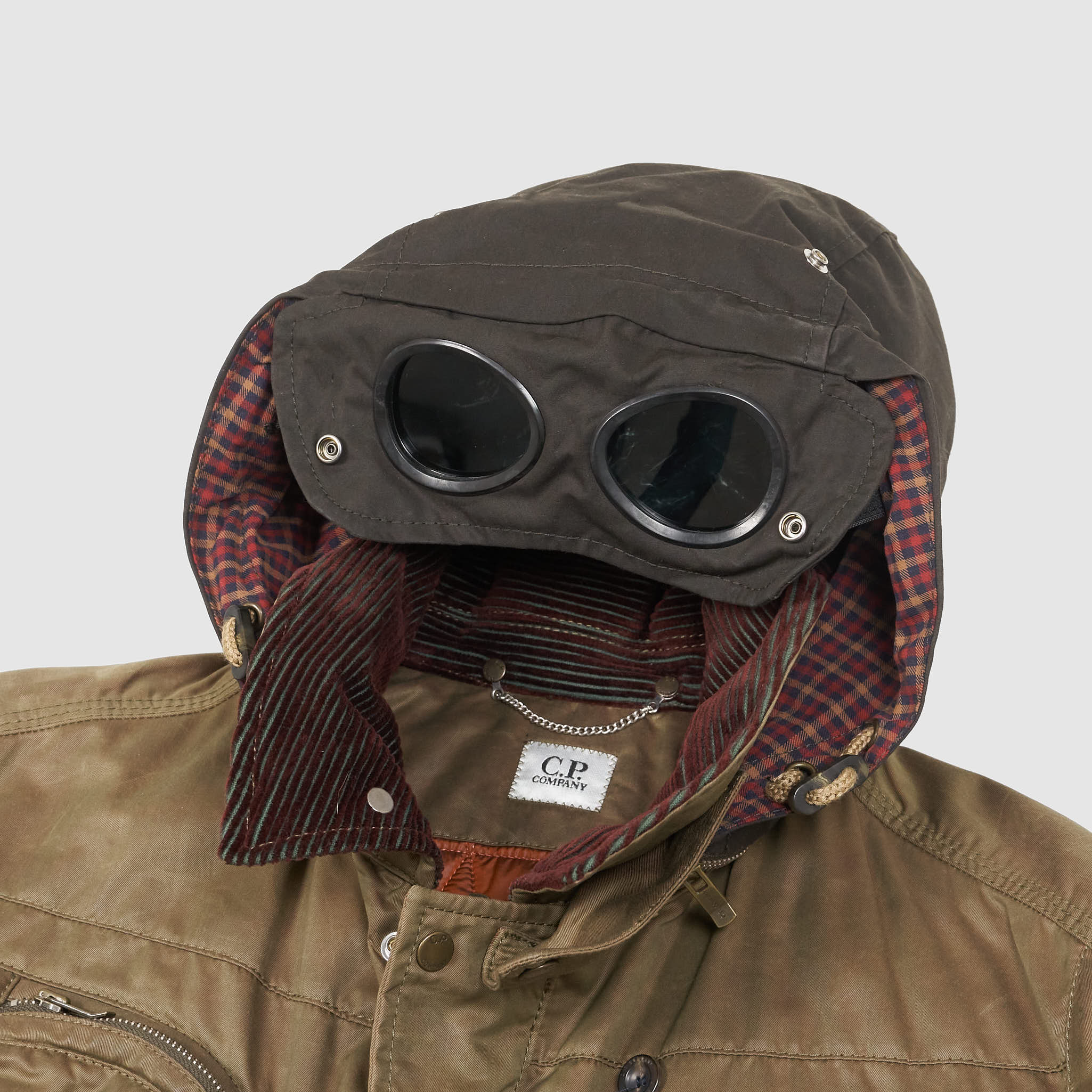 C.P Company Goggles Short Parka Car Coat - DeeCee style
