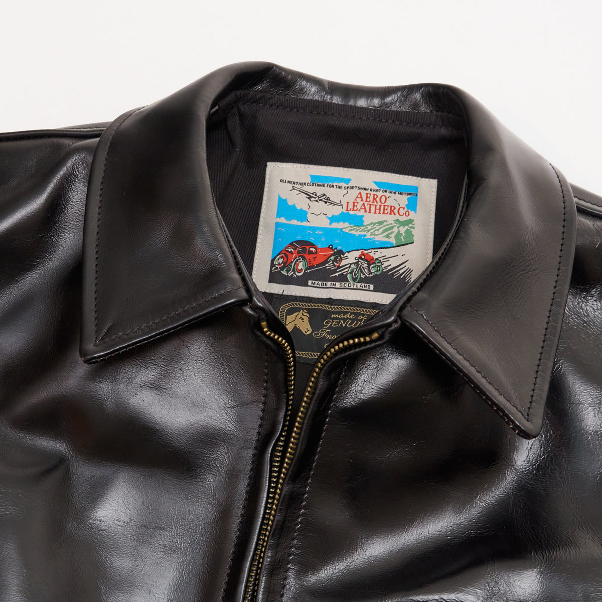 Aero Leathers Highwayman Leather Jacket