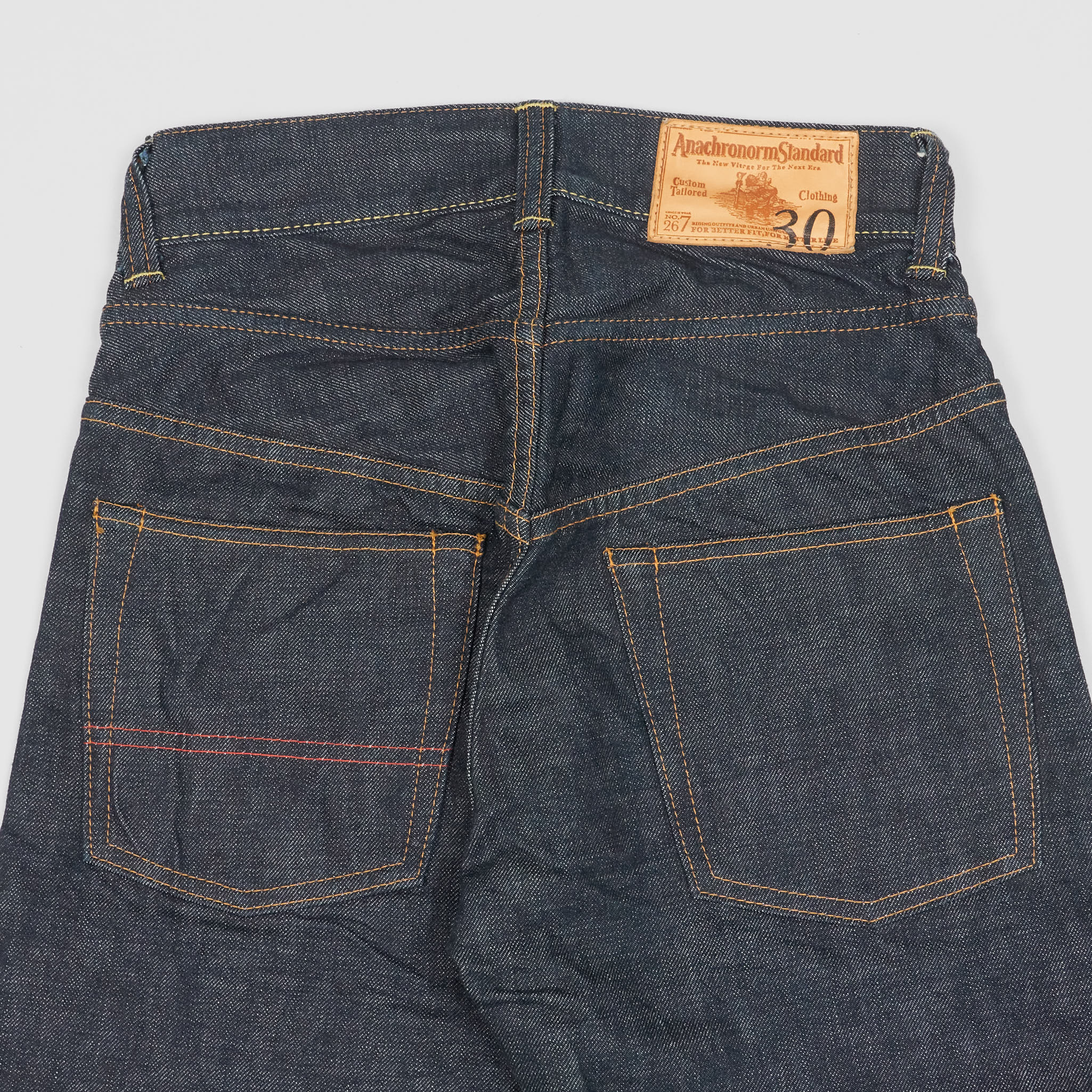 Anachronorm Double Saddle Selvage Denim - DeeCee style