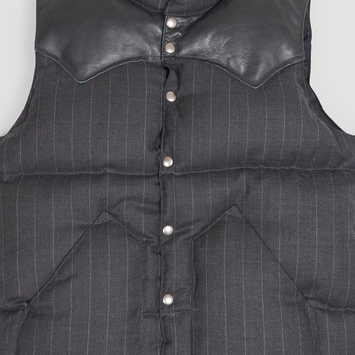 Rocky Mountain Featherbed Pinstripe Down Vest