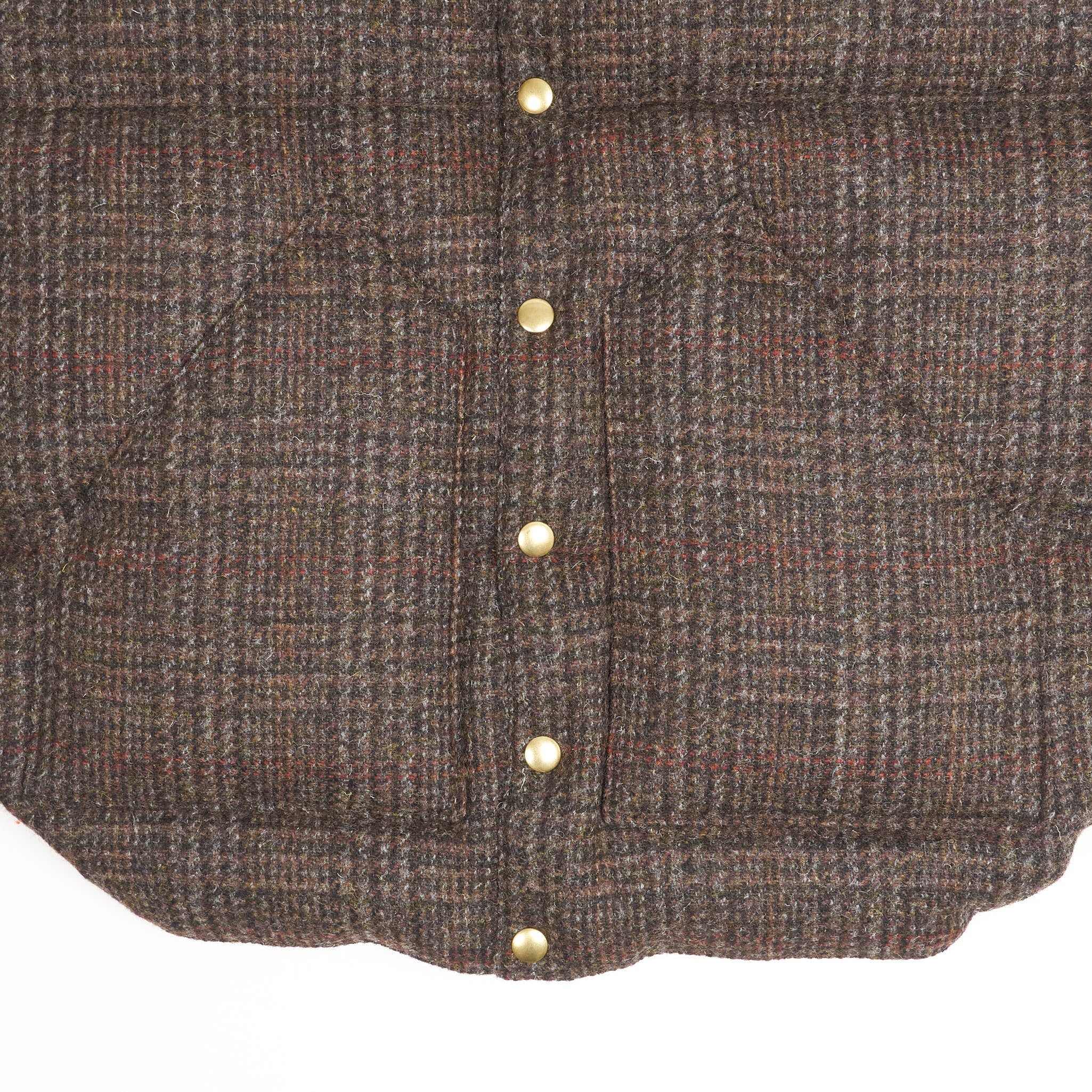Rocky Mountain Featherbed Harris Tweed Down Vest - DeeCee style