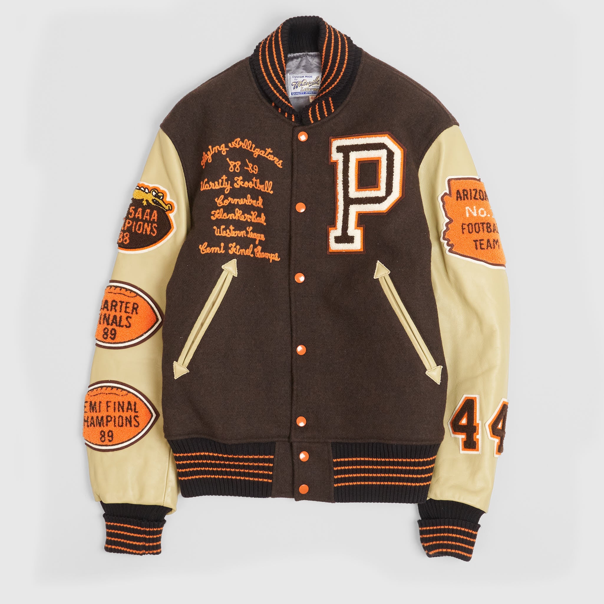 Whitesville Letterman Varsity Baseball Jacket