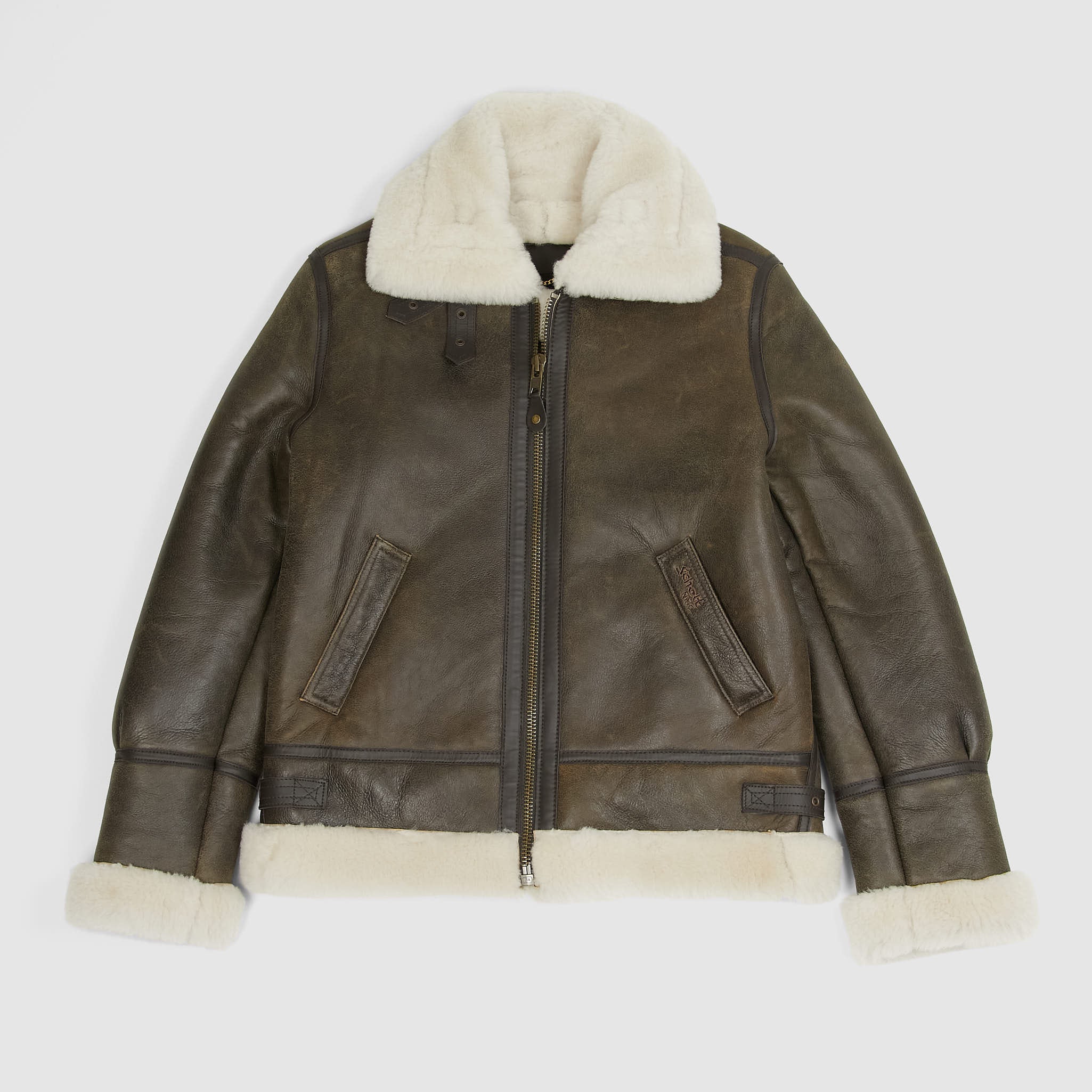 Schott N.Y.C. B-3 Leather Jacket - DeeCee style