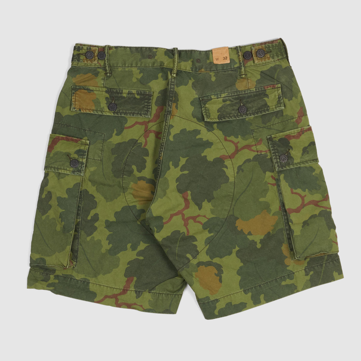 Double RL Camouflage Cargo Shorts