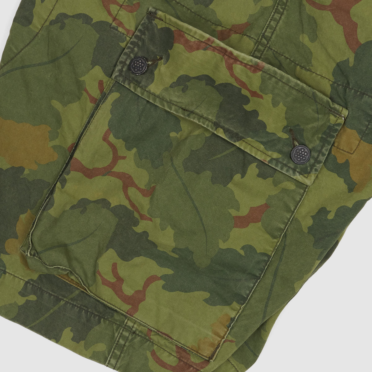 Double RL Camouflage Cargo Shorts