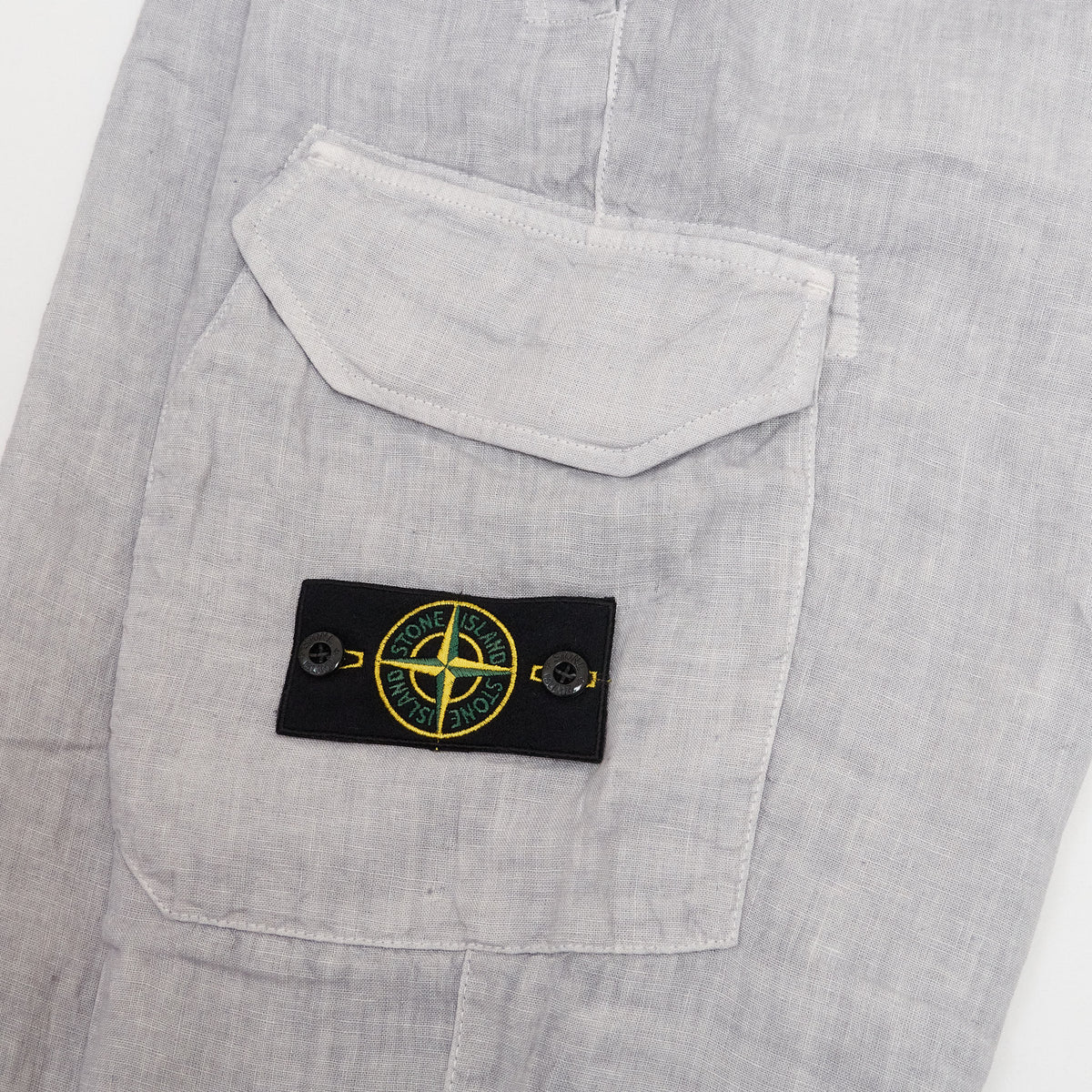 Stone Island Linen Cargo Pants