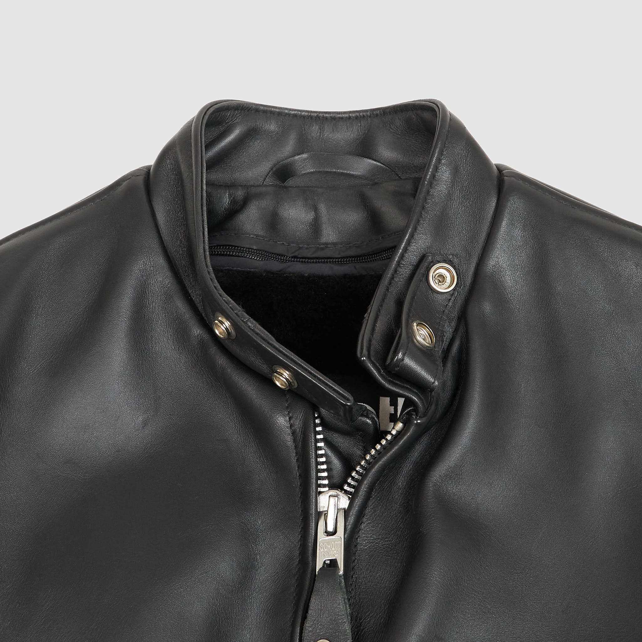 Schott N.Y.C. Steerhide Deluxe Heavy Racer Leather Jacket Schott N.Y.C. Steerhide Deluxe Heavy Racer Leather Jacket