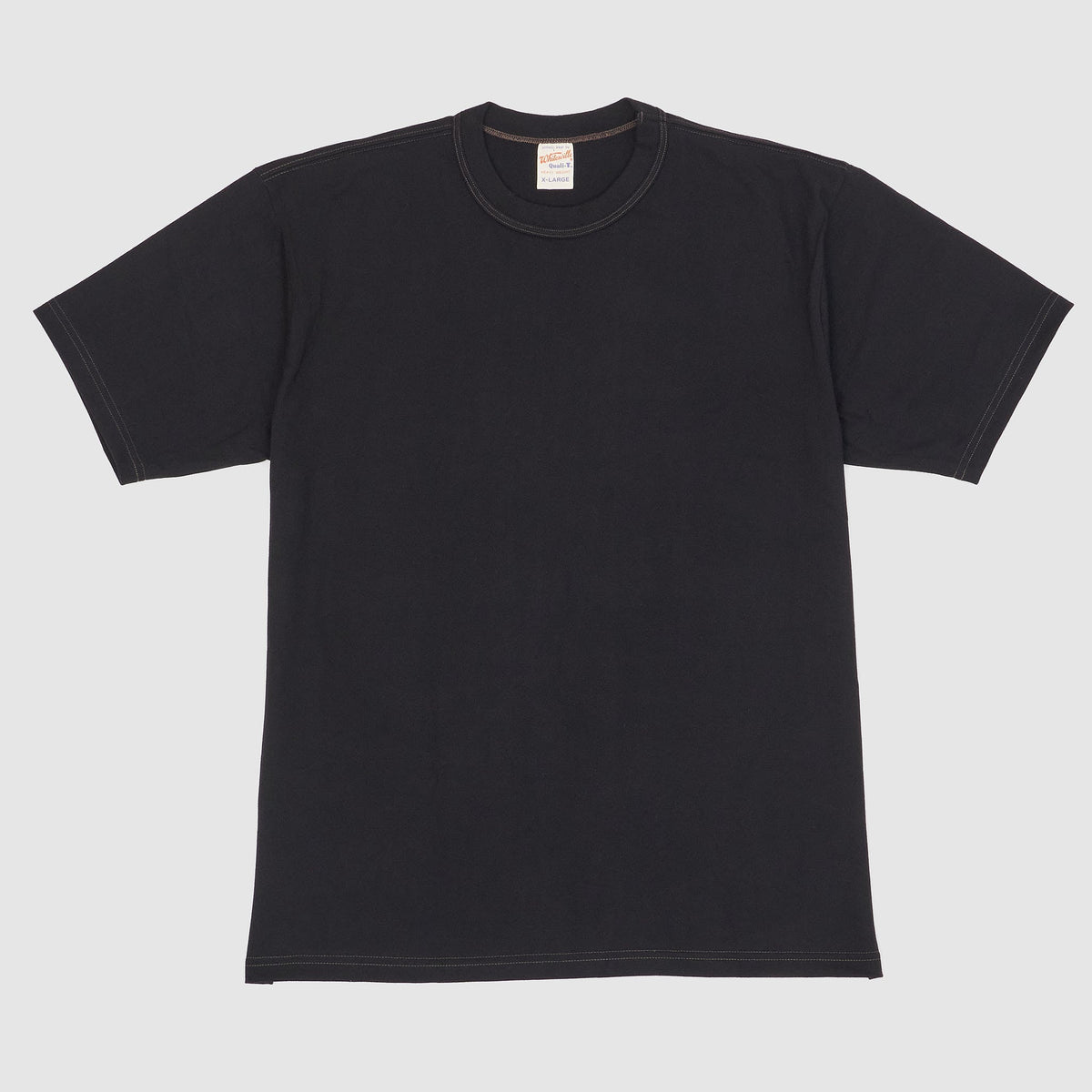 Whitesville Quali-T Double Pack Basic Crew Neck T-Shirts