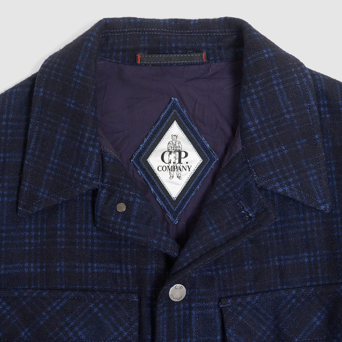 C.P. Company Plaid Overshirt Jac Jacket