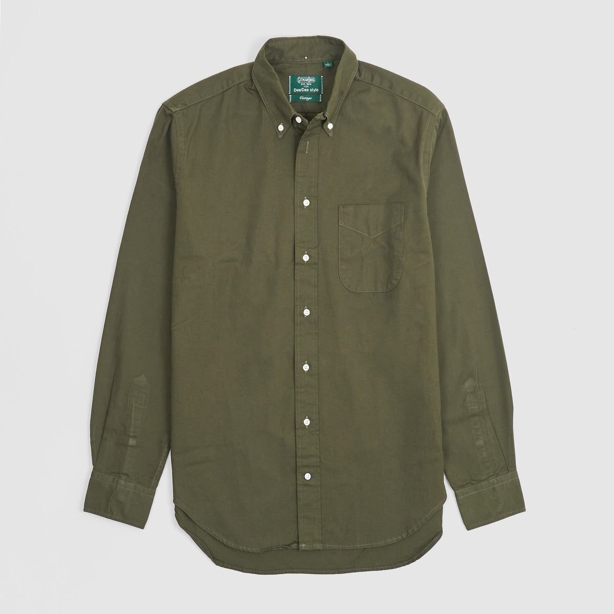Gitman Vintage Solid Color Oxford Button Down Shirt