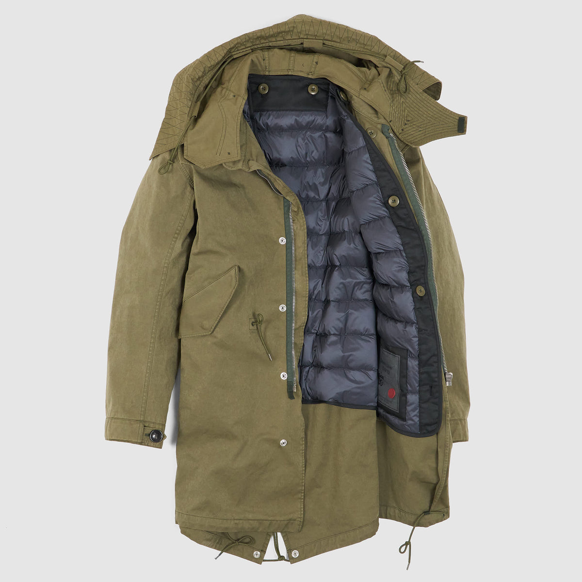 Ten c Fishtail Parka 3 in 1 Complete with Down Lining