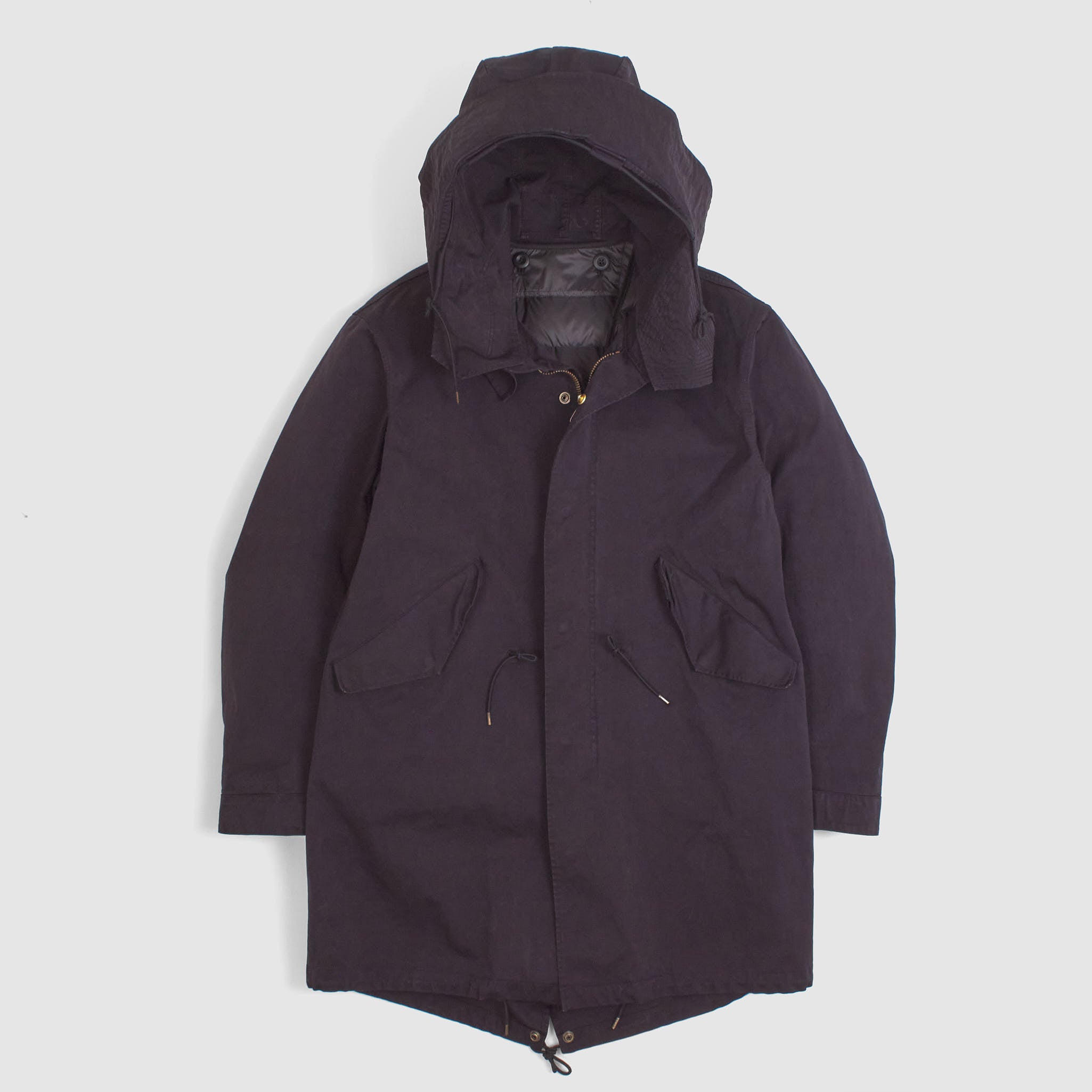 Ten c navy parka best sale