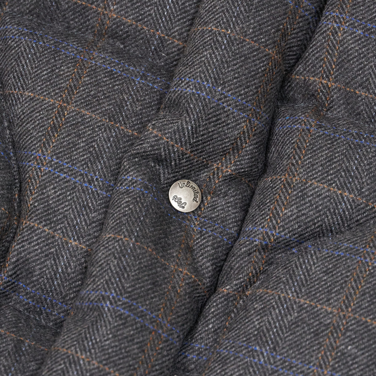 Chevignon Togs Unlimited Down Jacket Wool Herringbone Waistcoat