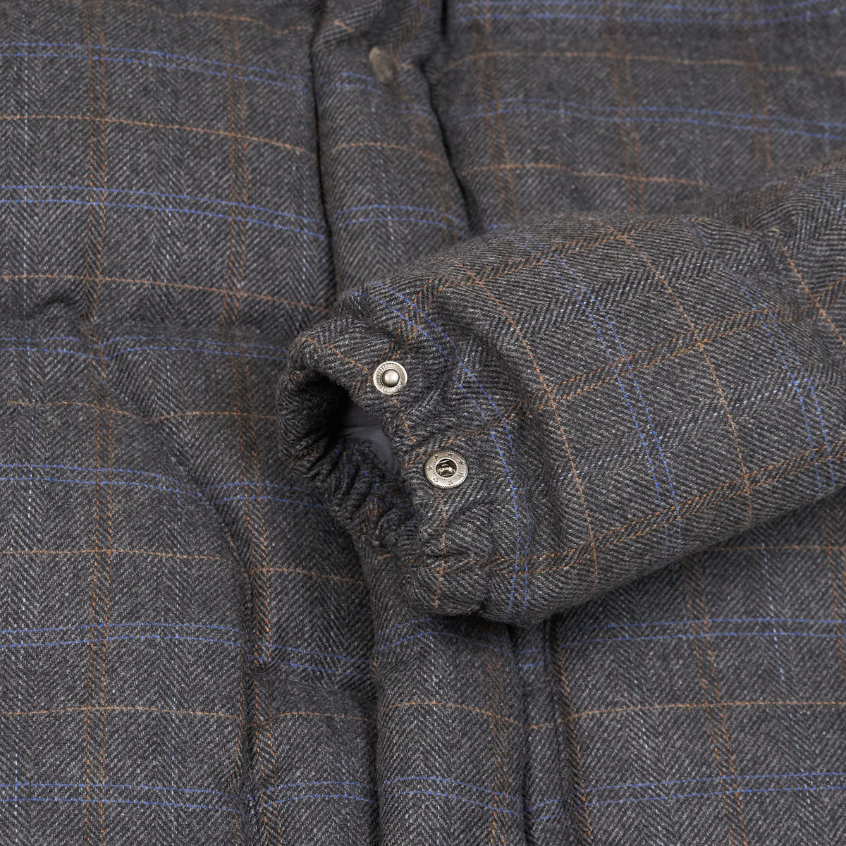 Chevignon Togs Unlimited Down Jacket Wool Herringbone Waistcoat