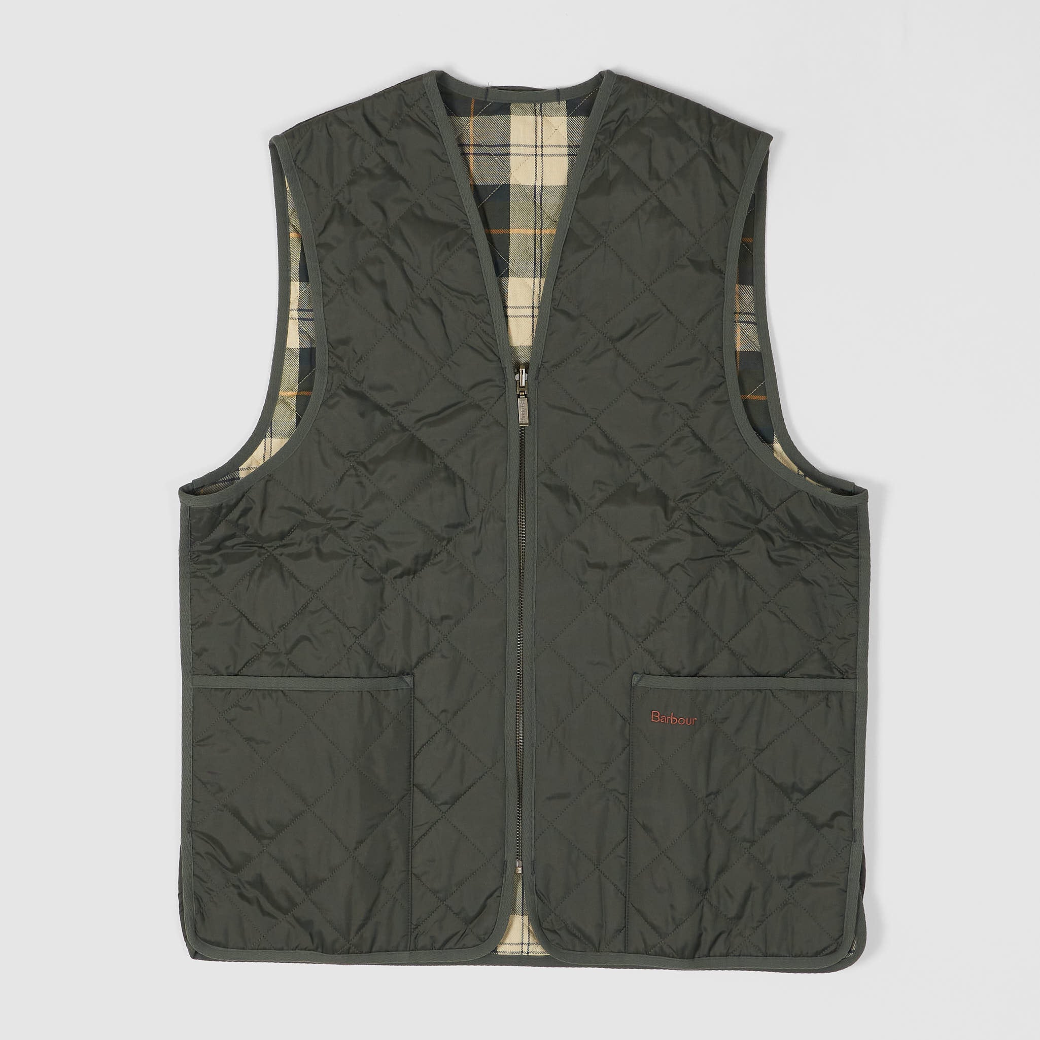Barbour Quilted Full Zip Liner Vest - DeeCee style