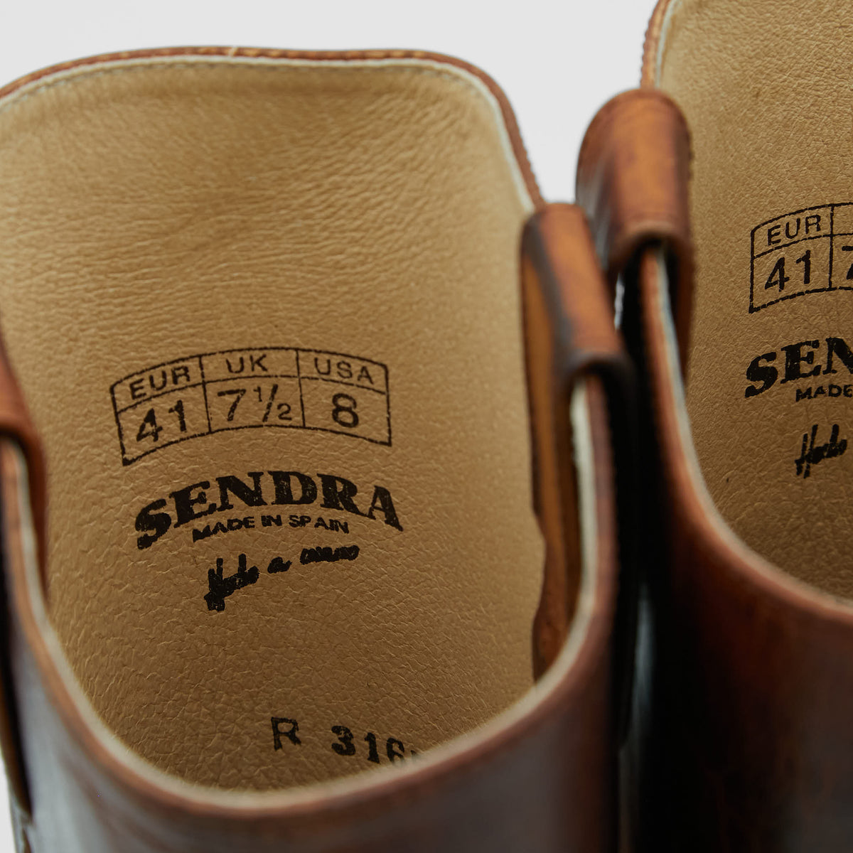 Sendra Round Toe Western Boots
