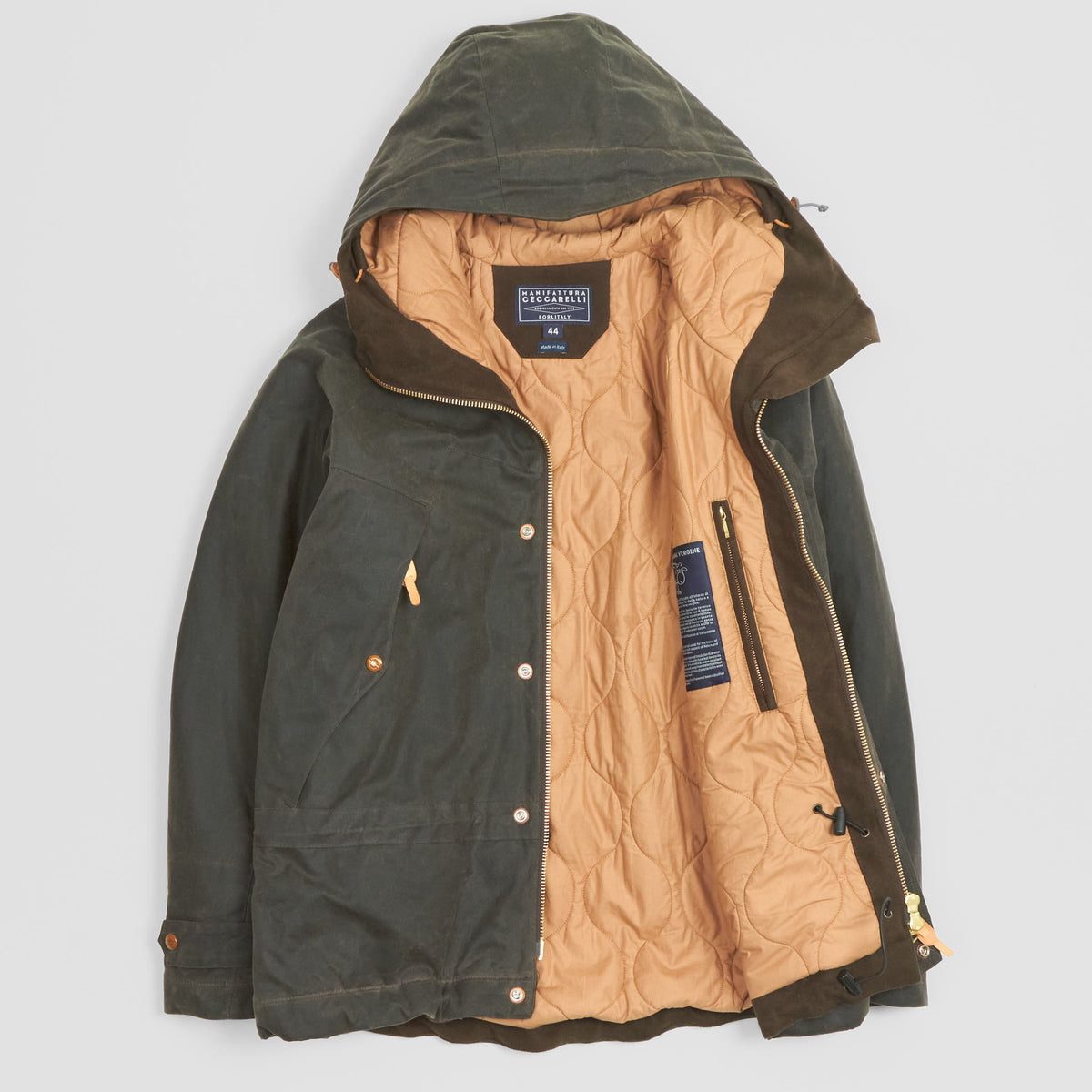 Manifattura Ceccarelli Mountain Jacket 100% Wool Padding
