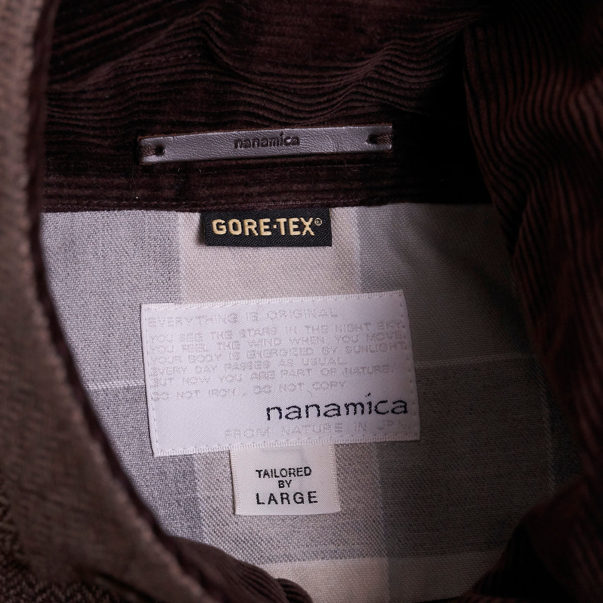 Nanamica Wool Biker Gore-Tex Jacket