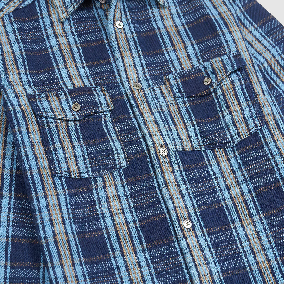 Nigel Cabourn Heavy Plaid Reversible Over Shirt