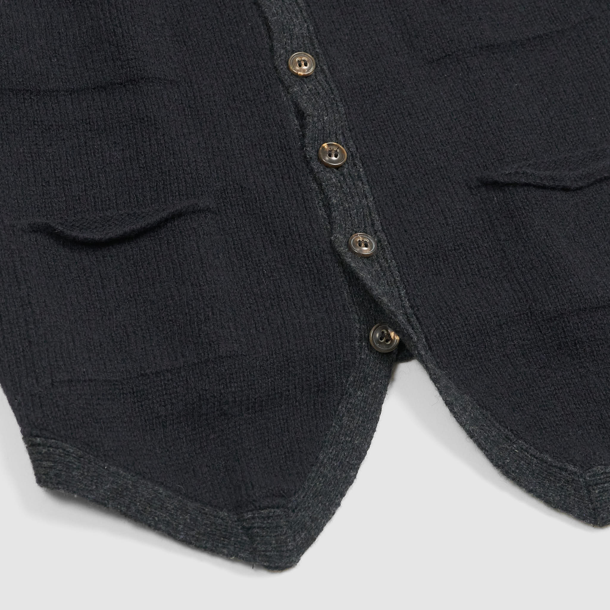 Nigel Cabourn Shetland Wool Vest - DeeCee style