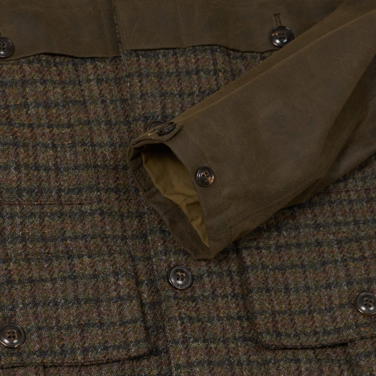 Nigel Cabourn Cameraman Wax Cotton Tweed Jacket