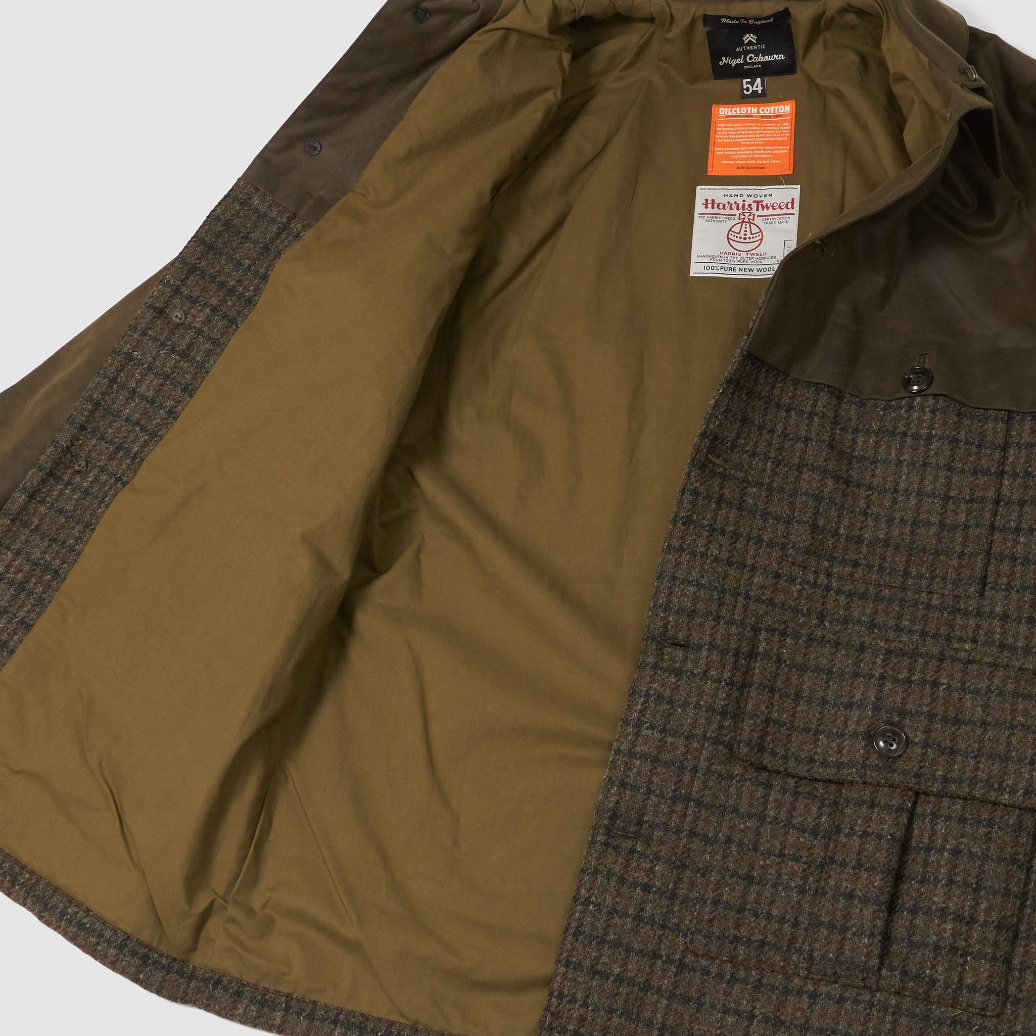 Nigel cabourn harris tweed cheap