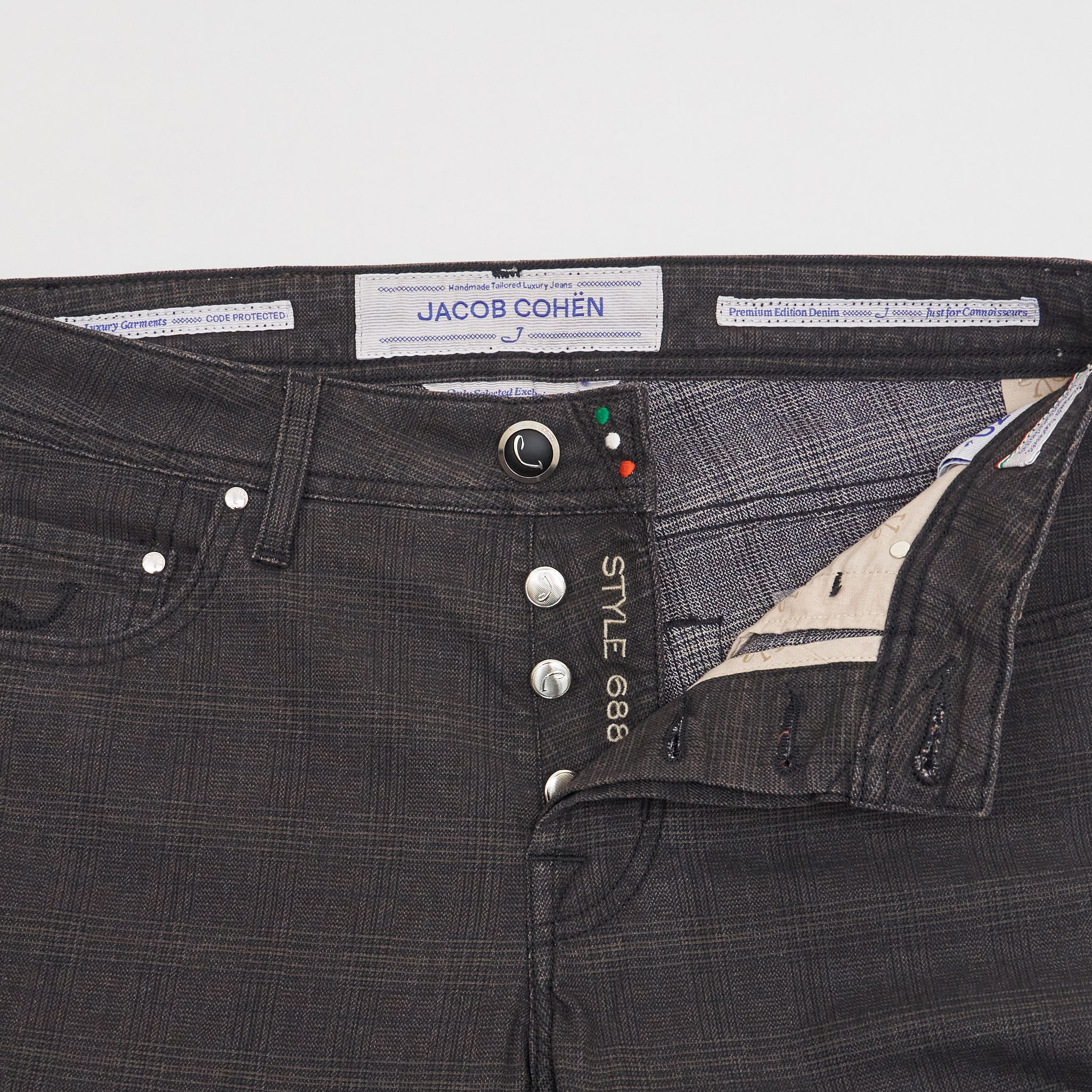 Luxury Denim Jacob Cohen Handmade Tailored Jeans Buy Jacob Cohen