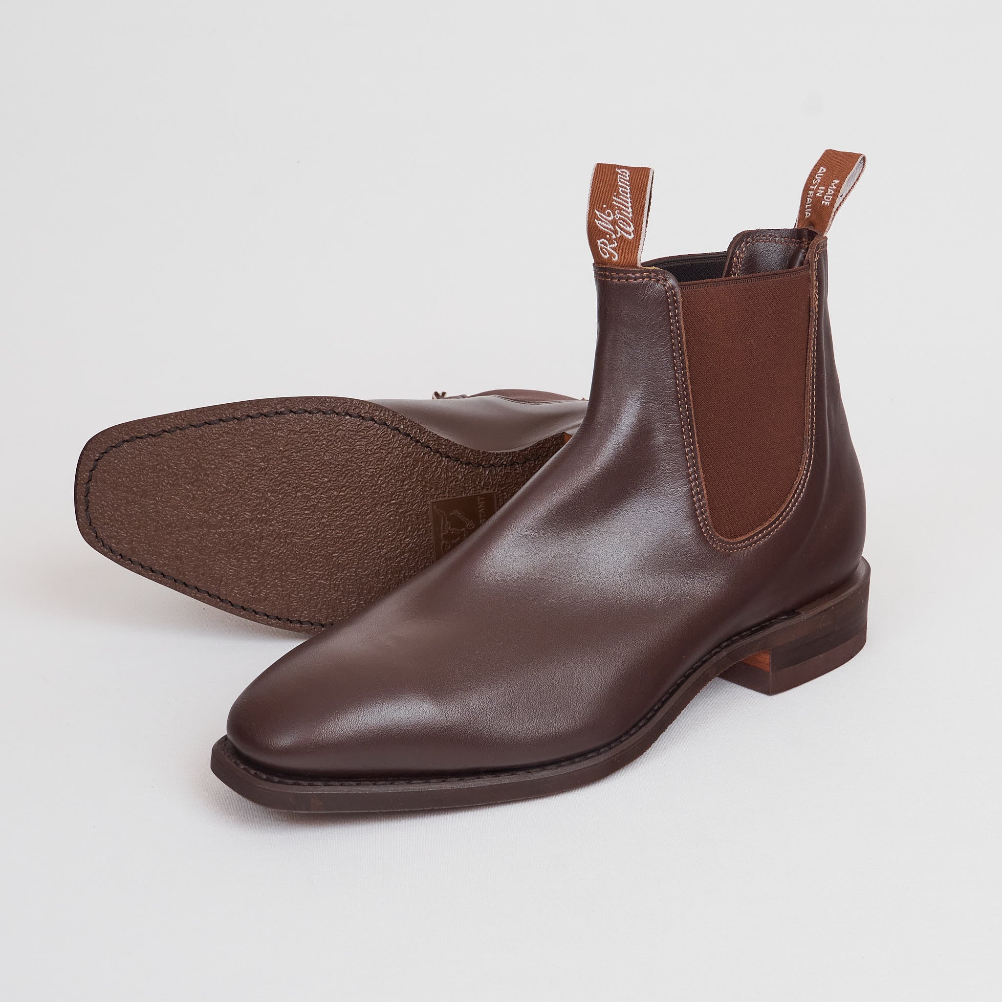 Rm williams comfort craftsman dark tan hotsell