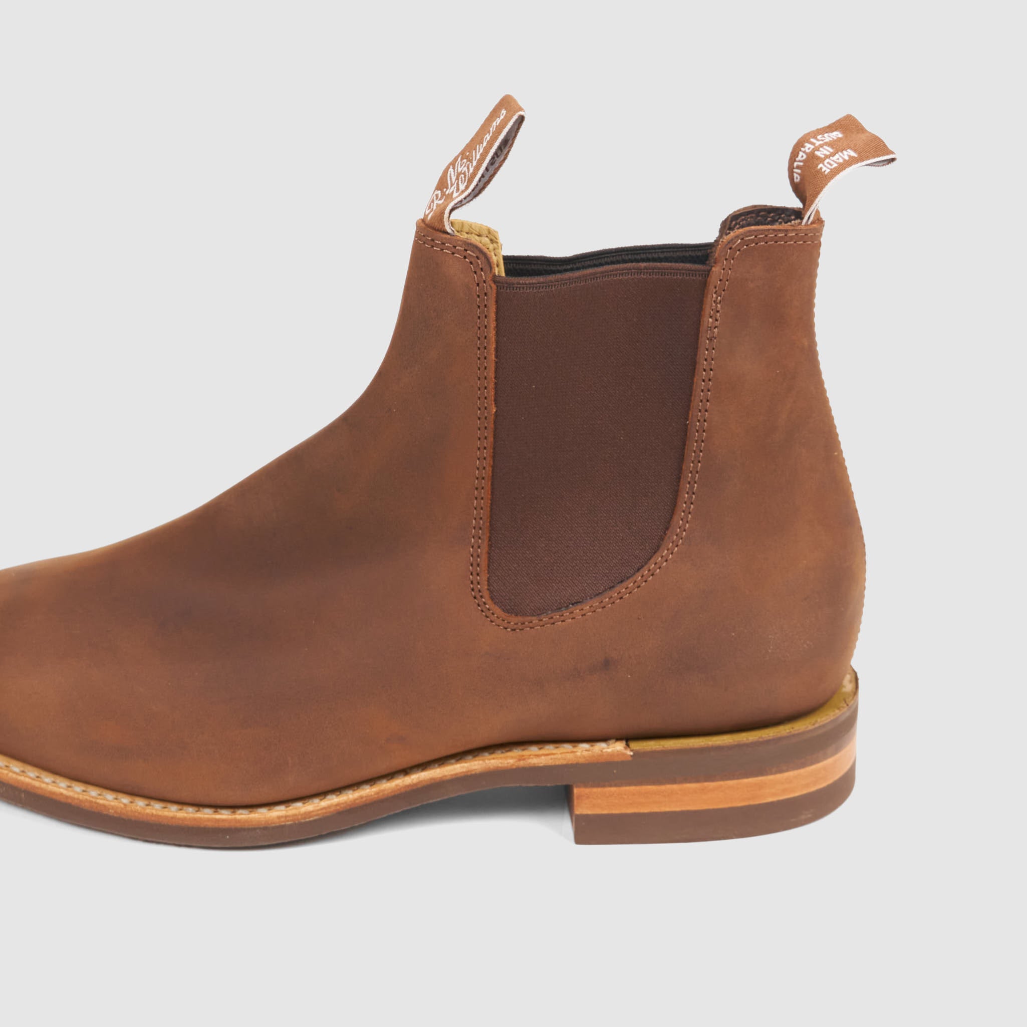 R.M.WILLIAMS Comfort Craftsman Leather Chelsea Boots for Men