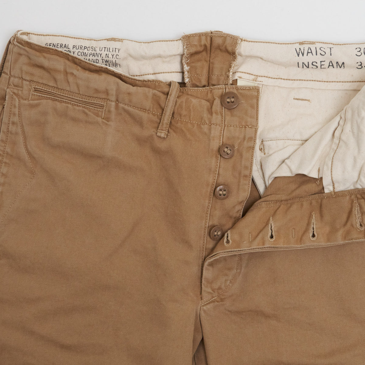 Double RL Officers Classic Chinos Regular - DeeCee style