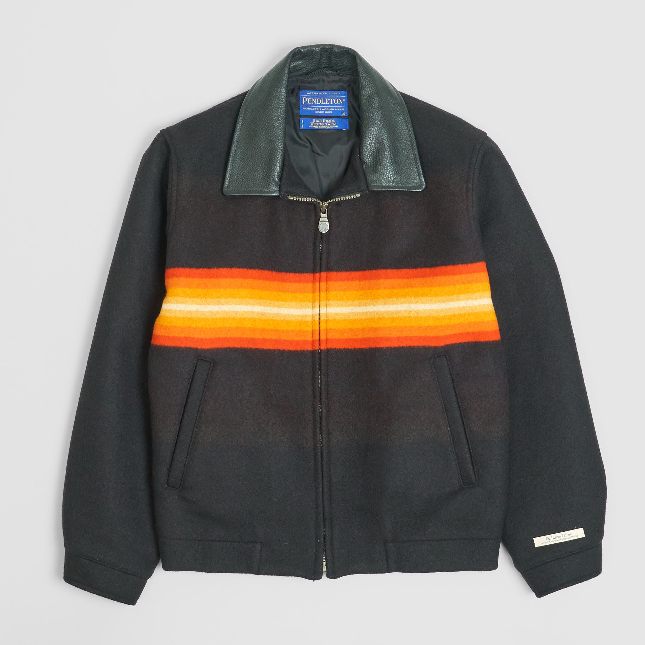 Pendleton wool clearance bomber jacket