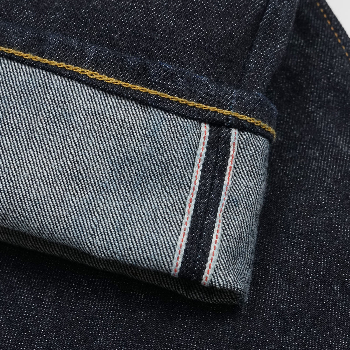 Double RL Low-Straight Selvage Denim Jeans